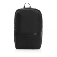   Rucsac laptop, Swiss Peak, 42FEB230044, 15 inch, 29x10x40.5 cm, Poliester, Poliuretan, Negru