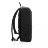   Rucsac laptop, Swiss Peak, 42FEB230044, 15 inch, 29x10x40.5 cm, Poliester, Poliuretan, Negru