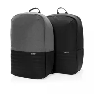  Rucsac laptop, Swiss Peak, 42FEB230044, 15 inch, 29x10x40.5 cm, Poliester, Poliuretan, Negru
