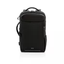 Rucsac laptop, Swiss Peak, 42FEB230046, 17 inch, 28x17x41 cm, Poliester, Negru