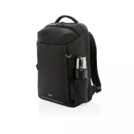   Rucsac laptop, Swiss Peak, 42FEB230046, 17 inch, 28x17x41 cm, Poliester, Negru