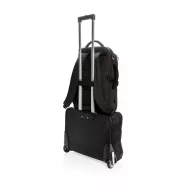   Rucsac laptop, Swiss Peak, 42FEB230046, 17 inch, 28x17x41 cm, Poliester, Negru