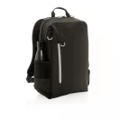 Rucsac laptop, XD, 42FEB230027, 15.6 inch, 33x11.5x44 cm, Poliester, Negru
