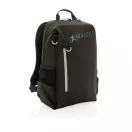 Rucsac laptop, XD, 42FEB230027, 15.6 inch, 33x11.5x44 cm, Poliester, Negru