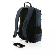  Rucsac laptop, XD, 42FEB230029, 15.6 inch, 33x11.5x44 cm, Poliester, Albastru Navy