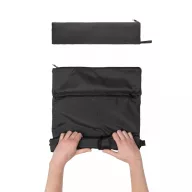   Rucsac sport casual, 2401E16186, Everestus, 30x14.5x46 cm, rPET, Negru