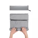 Rucsac sport casual, 2401E16188, Everestus, 30x14.5x46 cm, rPET, Gri