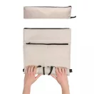 Rucsac sport casual, 2401E16190, Everestus, 30x14.5x46 cm, rPET, Crem
