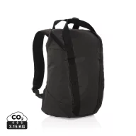   Rucsac laptop 14 inch, 2401E16375, Everestus, 30x17x45 cm, rPET, Negru