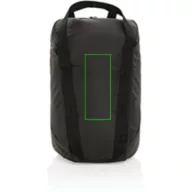   Rucsac laptop 14 inch, 2401E16375, Everestus, 30x17x45 cm, rPET, Negru