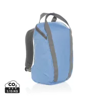   Rucsac laptop 14 inch, 2401E16379, Everestus, 30x17x45 cm, rPET, Albastru sky