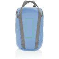   Rucsac laptop 14 inch, 2401E16379, Everestus, 30x17x45 cm, rPET, Albastru sky