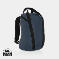   Rucsac laptop 14 inch, 2401E16378, Everestus, 30x17x45 cm, rPET, Albastru navy