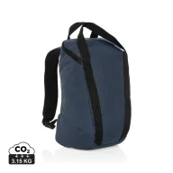   Rucsac laptop 14 inch, 2401E16378, Everestus, 30x17x45 cm, rPET, Albastru navy