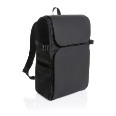   Rucsac sport casual, 2401E16310, XD, 29.5x16x50 cm, rPET, Poliuretan, Negru
