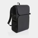 Rucsac sport casual, 2401E16310, XD, 29.5x16x50 cm, rPET, Poliuretan, Negru