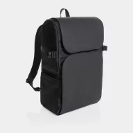  Rucsac sport casual, 2401E16310, XD, 29.5x16x50 cm, rPET, Poliuretan, Negru