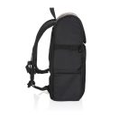 Rucsac sport casual, 2401E16310, XD, 29.5x16x50 cm, rPET, Poliuretan, Negru