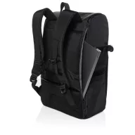   Rucsac sport casual, 2401E16310, XD, 29.5x16x50 cm, rPET, Poliuretan, Negru