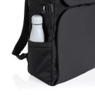 Rucsac sport casual, 2401E16310, XD, 29.5x16x50 cm, rPET, Poliuretan, Negru