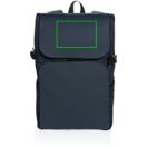 Rucsac sport casual, 2401E16311, XD, 29.5x16x50 cm, rPET, Poliuretan, Albastru navy