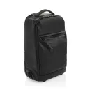 Rucsac troler, Swiss Peak, 2610E19093, 34x21x56 cm, rPET, Negru