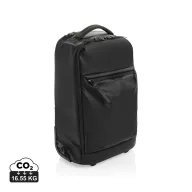   Rucsac troler, Swiss Peak, 2610E19093, 34x21x56 cm, rPET, Negru