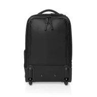   Rucsac troler, Swiss Peak, 2610E19093, 34x21x56 cm, rPET, Negru