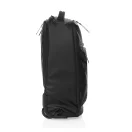Rucsac troler, Swiss Peak, 2610E19093, 34x21x56 cm, rPET, Negru