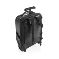   Rucsac troler, Swiss Peak, 2610E19093, 34x21x56 cm, rPET, Negru