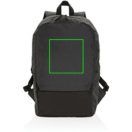 Rucsac laptop 15.6 inch, 2401E16246, Everestus, 28x16x46.8 cm, rPET, Negru