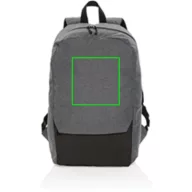   Rucsac laptop 15.6 inch, 2401E16249, Everestus, 28x16x46.8 cm, rPET, Gri