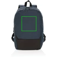   Rucsac laptop 15.6 inch, 2401E16247, Everestus, 28x16x46.8 cm, rPET, Albastru
