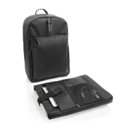   Rucsac laptop, Swiss Peak, 2610E17528, 15.6 inch, 30x13x43 cm, rPET, Negru