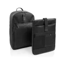Rucsac laptop, Swiss Peak, 2610E17528, 15.6 inch, 30x13x43 cm, rPET, Negru
