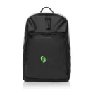 Rucsac laptop, Swiss Peak, 2610E17528, 15.6 inch, 30x13x43 cm, rPET, Negru