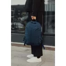 Rucsac laptop, XD, 2610E17492, 15.6 inch, 28x18x45 cm, Nylon, rPET, Albastru Navy