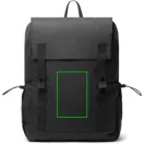 Rucsac sport casual, XD, 2610E19181, 29x15.5x53 cm, Nylon, rPET, Negru