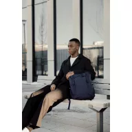   Rucsac sport casual, XD, 2610E19183, 29x15.5x53 cm, Nylon, rPET, Albastru Navy