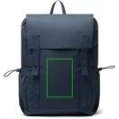 Rucsac sport casual, XD, 2610E19183, 29x15.5x53 cm, Nylon, rPET, Albastru Navy