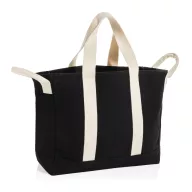 Geanta plaja, XD, 2610E18869, 15x40x35 cm, Panza, Negru