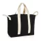 Geanta plaja, XD, 2610E18869, 15x40x35 cm, Panza, Negru