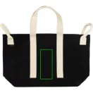 Geanta plaja, XD, 2610E18869, 15x40x35 cm, Panza, Negru