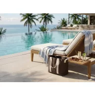 Geanta plaja, XD, 2610E18870, 15x40x35 cm, Panza, Maro