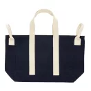 Geanta plaja, XD, 2610E18871, 15x40x35 cm, Panza, Albastru Navy