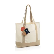   Sacosa de cumparaturi, XD, 2610E19052, 38.5x15x34.5 cm, Panza, Crem