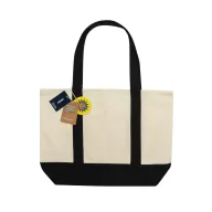   Sacosa de cumparaturi, XD, 2610E19049, 38.5x15x34.5 cm, Panza, Negru
