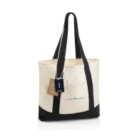   Sacosa de cumparaturi, XD, 2610E19049, 38.5x15x34.5 cm, Panza, Negru