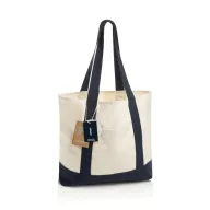   Sacosa de cumparaturi, XD, 2610E19051, 38.5x15x34.5 cm, Panza, Albastru Navy