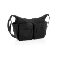   Geanta de umar, XD, 2610E17389, 31.5x10.5x26 cm, Nylon, rPET, Negru